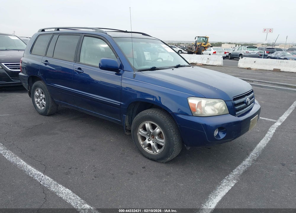 2005 TOYOTA HIGHLANDER V6 VIN: JTEEP21A350109656