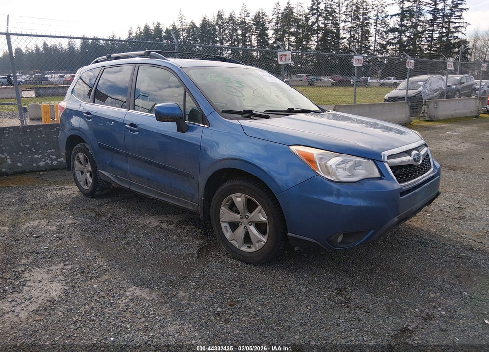 2015 SUBARU FORESTER 2.5I LIMITED VIN: JF2SJAHC2FH455776