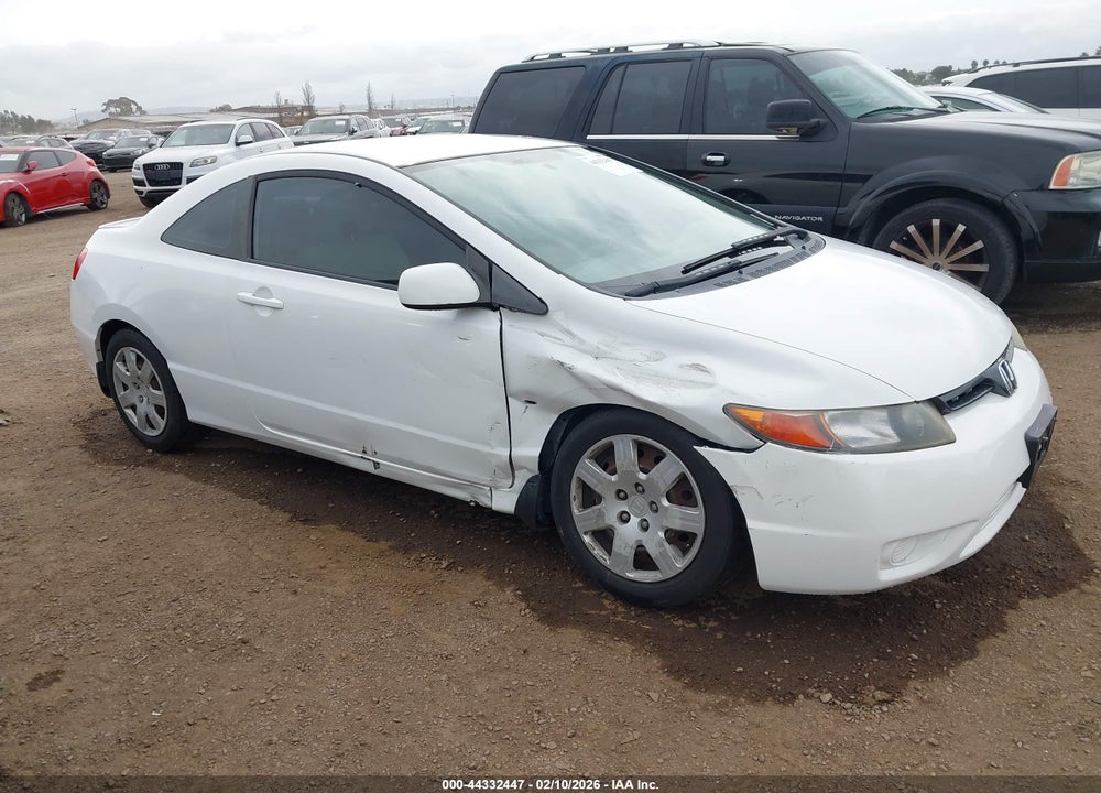 2007 HONDA CIVIC LX VIN: 2HGFG12617H539487