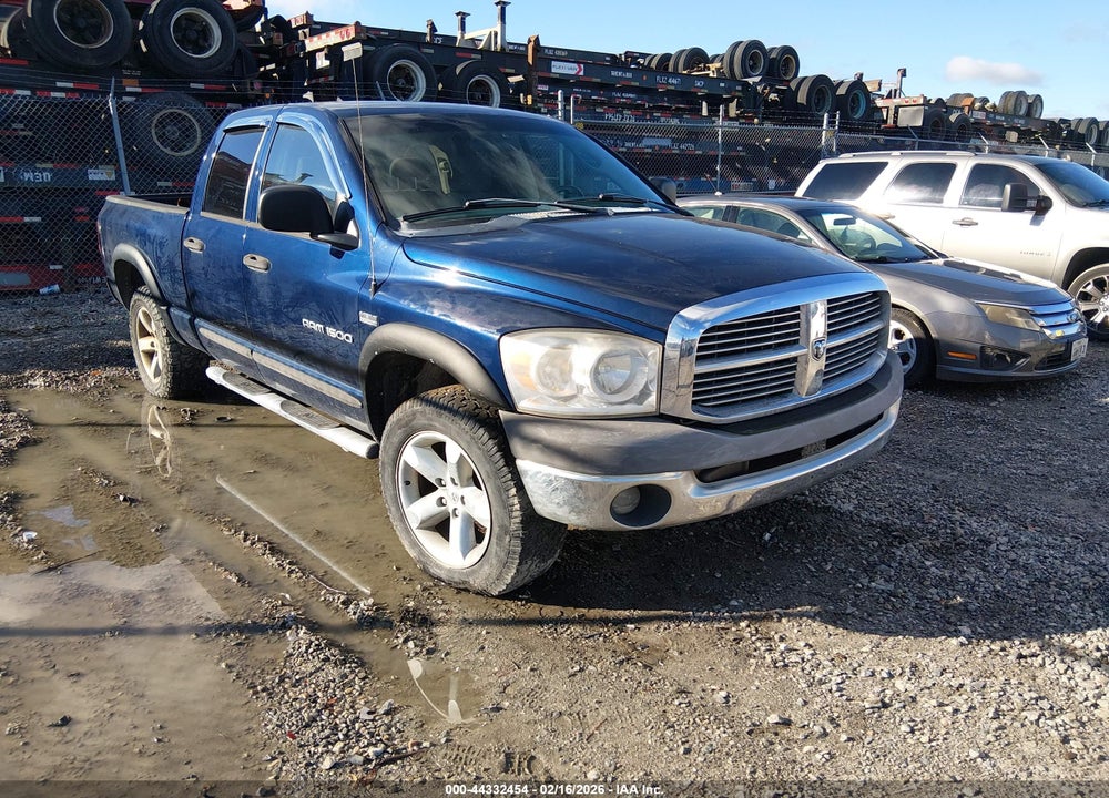 2007 DODGE RAM 1500 SLT/TRX4 OFF ROAD/SPORT VIN: 1D7HU18247S116759