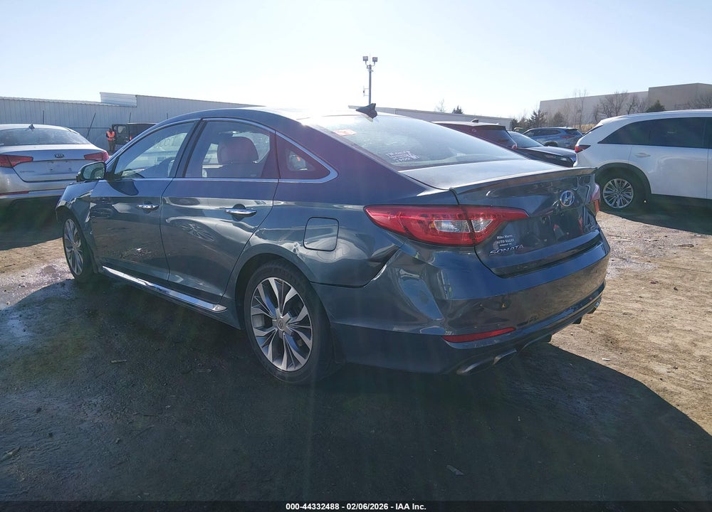 2015 HYUNDAI SONATA LIMITED 2.0T VIN: 5NPE34AB7FH223782