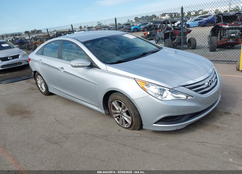 2014 HYUNDAI SONATA GLS VIN: 5NPEB4AC0EH861625
