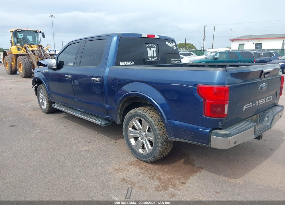 2018 FORD F-150 LARIAT VIN: 1FTEW1CP5JKE76849