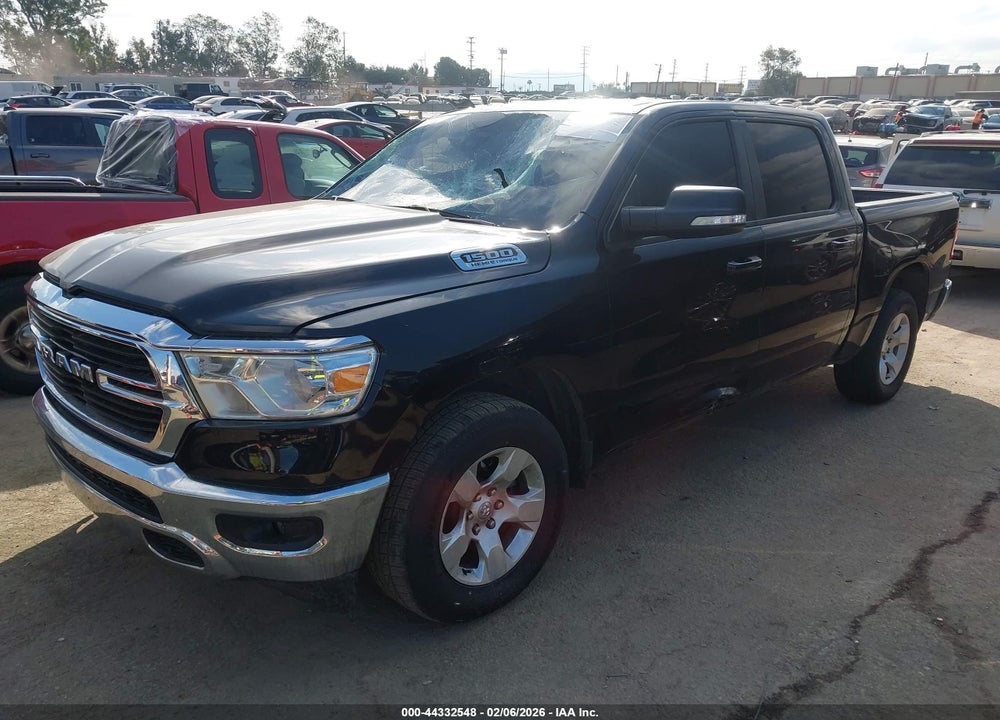 2021 RAM 1500 BIG HORN  4X2 5'7 BOX VIN: 1C6RREFT1MN750020