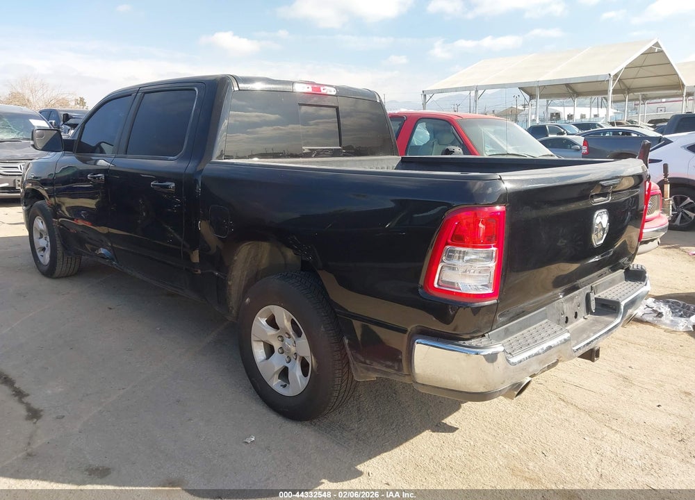 2021 RAM 1500 BIG HORN  4X2 5'7 BOX VIN: 1C6RREFT1MN750020