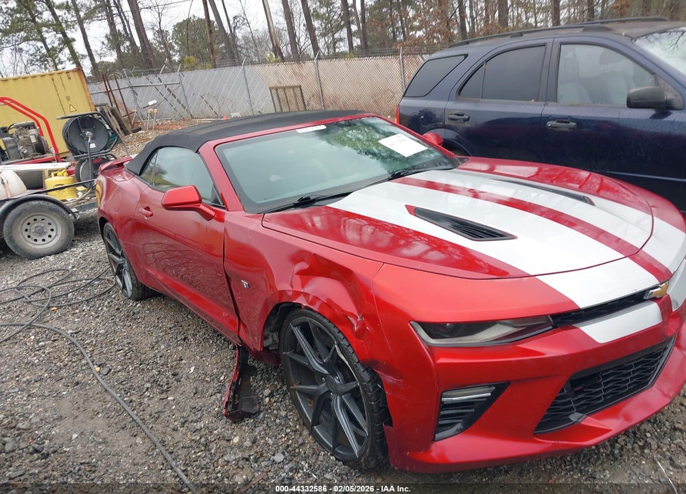 2017 CHEVROLET CAMARO 2SS VIN: 1G1FH3D78H0156318