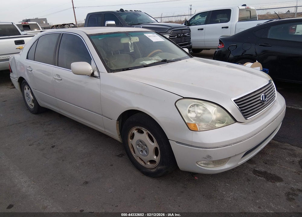 2001 LEXUS LS 430 VIN: JTHBN30F310024504