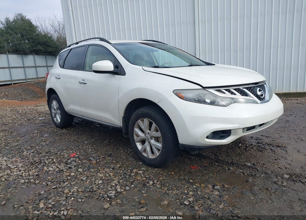 2014 NISSAN MURANO SV VIN: JN8AZ1MW8EW529493