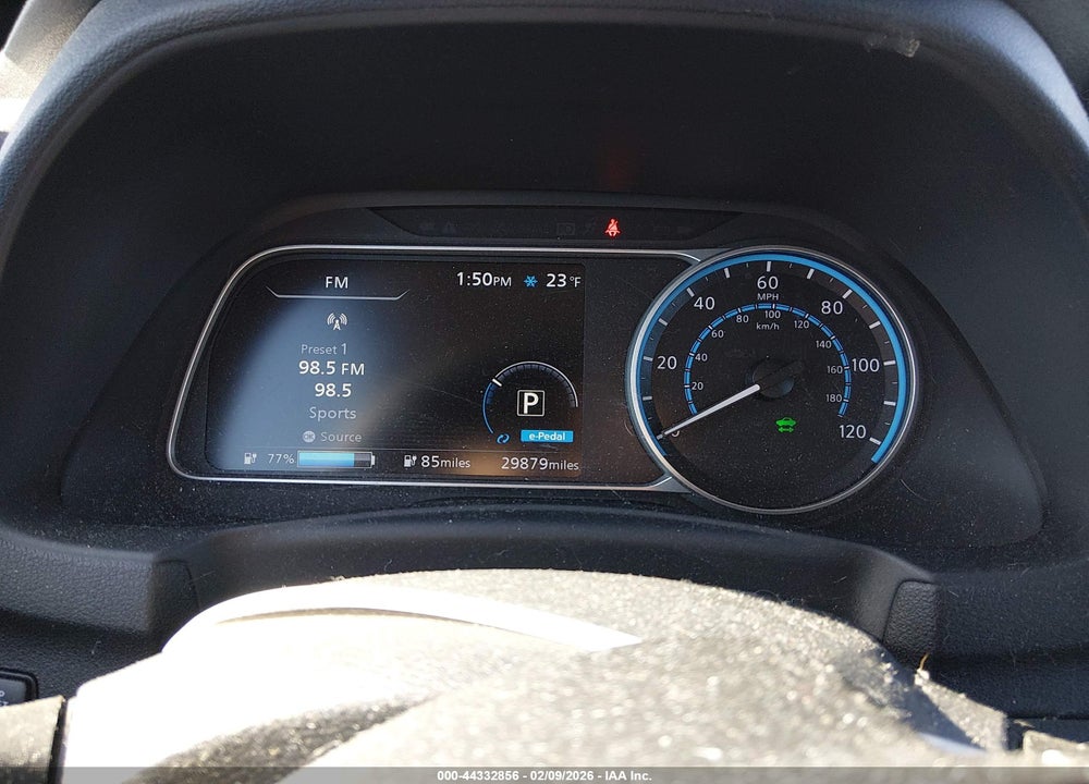2022 NISSAN LEAF SV 40 KWH VIN: 1N4AZ1CV6NC555747