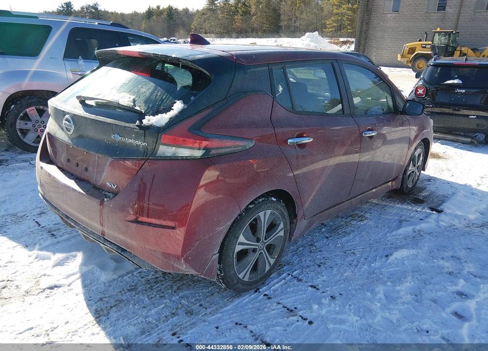 2022 NISSAN LEAF SV 40 KWH VIN: 1N4AZ1CV6NC555747