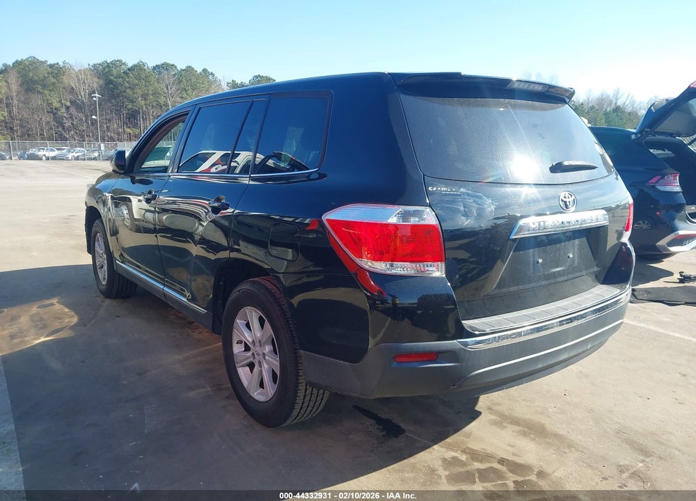 2012 TOYOTA HIGHLANDER VIN: 5TDZA3EH3CS027506