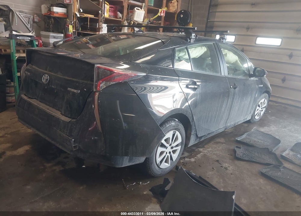 2016 TOYOTA PRIUS THREE VIN: JTDKARFUXG3505332
