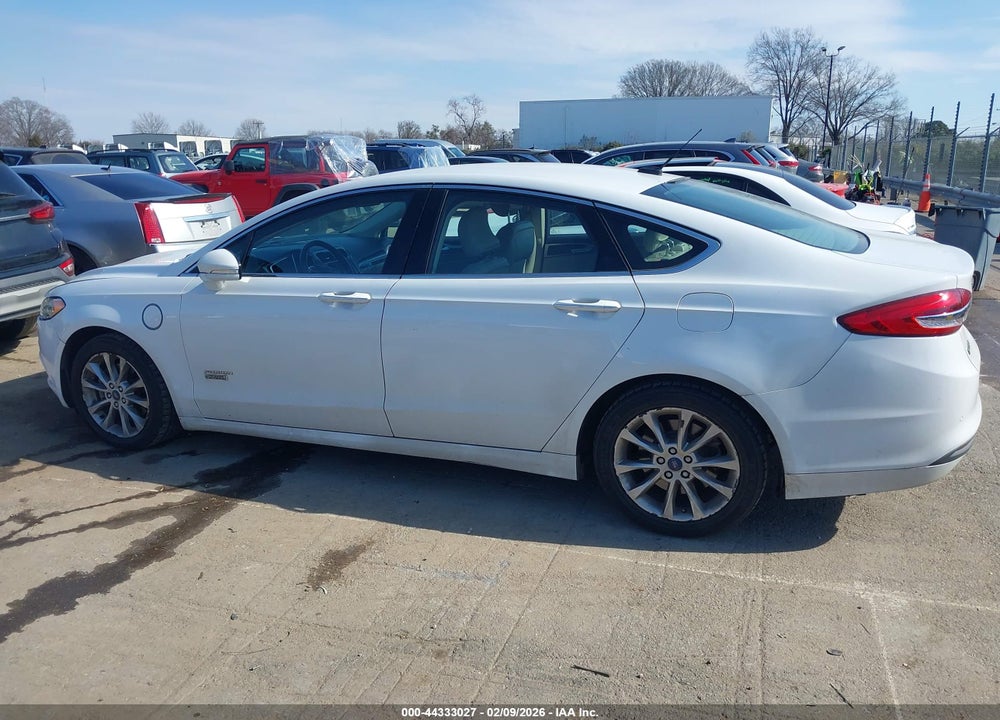 2017 FORD FUSION ENERGI SE VIN: 3FA6P0PUXHR269364