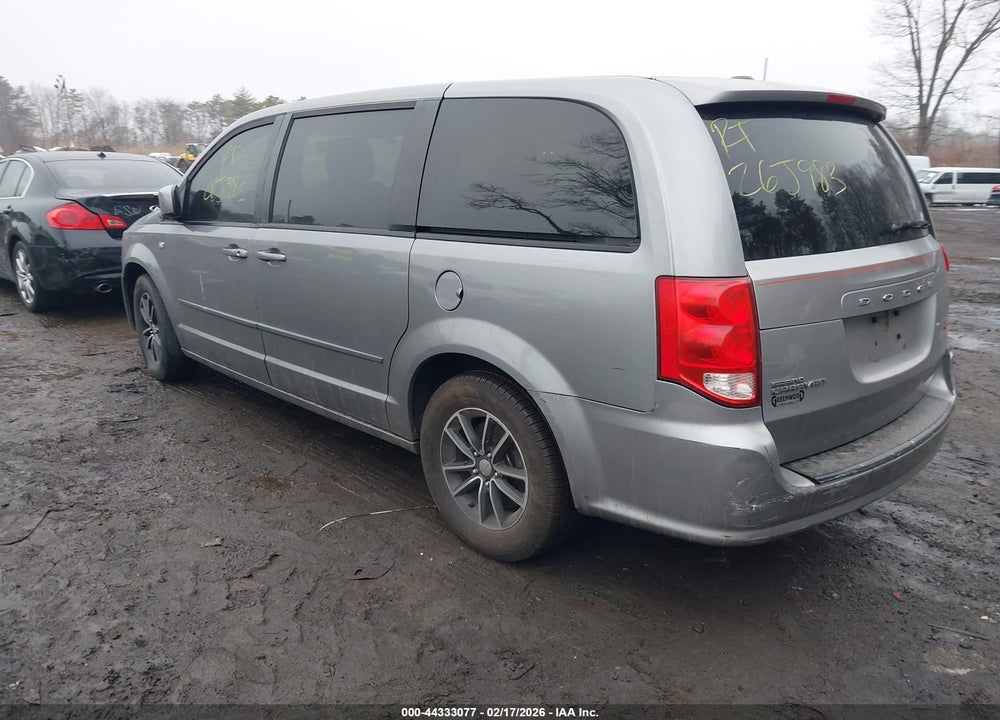 2014 DODGE GRAND CARAVAN SXT 30TH ANNIVERSARY VIN: 2C4RDGCGXER423405