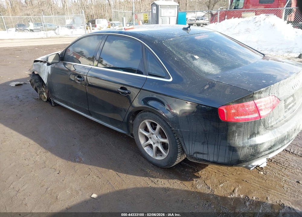 2012 AUDI A4 2.0T PREMIUM VIN: WAUFFAFL9CA119662