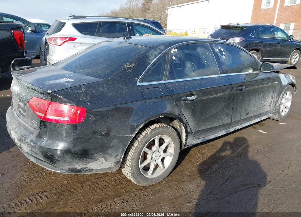 2012 AUDI A4 2.0T PREMIUM VIN: WAUFFAFL9CA119662