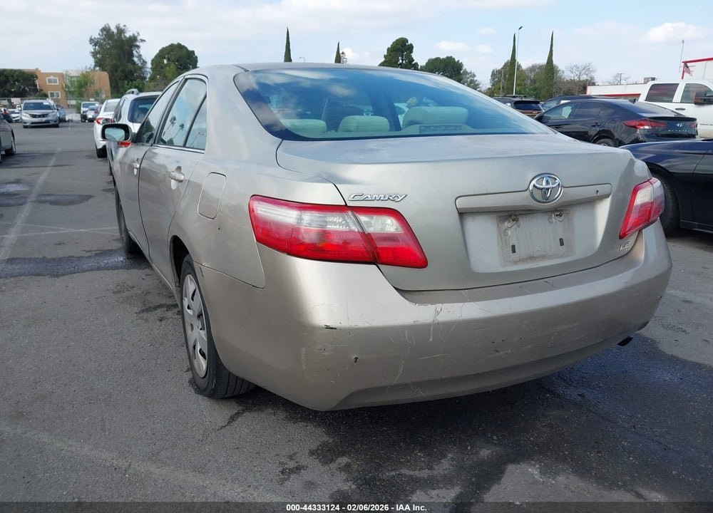 2007 TOYOTA CAMRY LE VIN: 4T1BE46K97U518536
