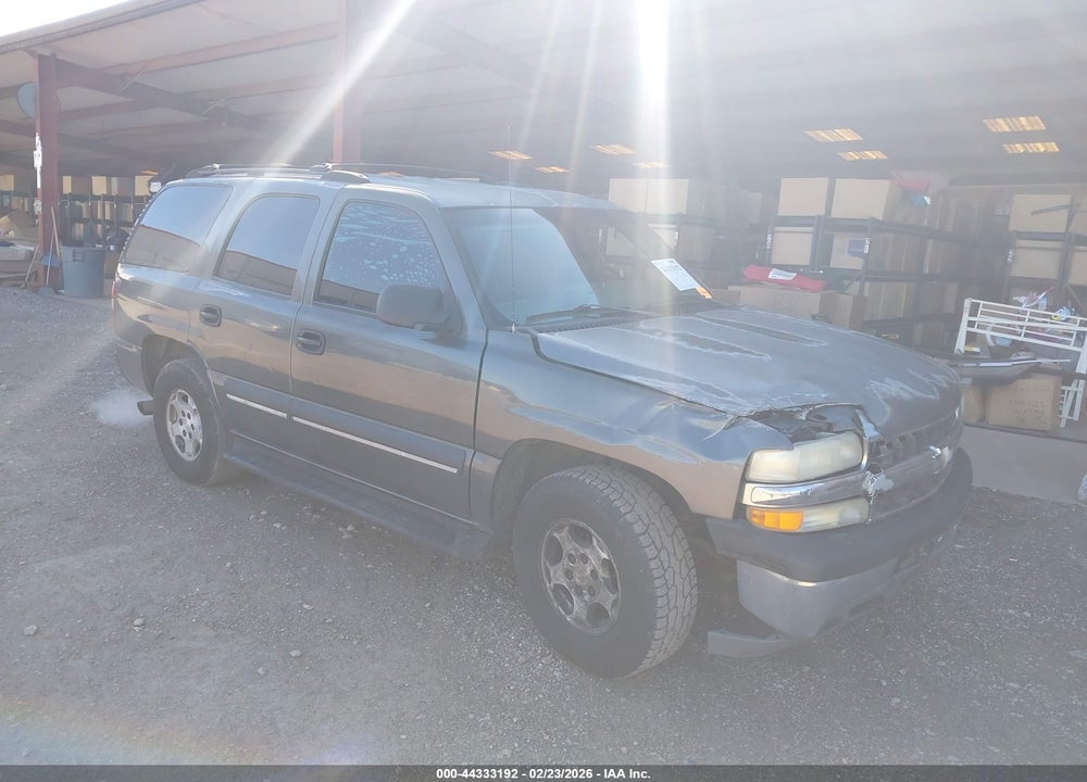 2002 CHEVROLET TAHOE LS VIN: 1GNEC13Z32J206561