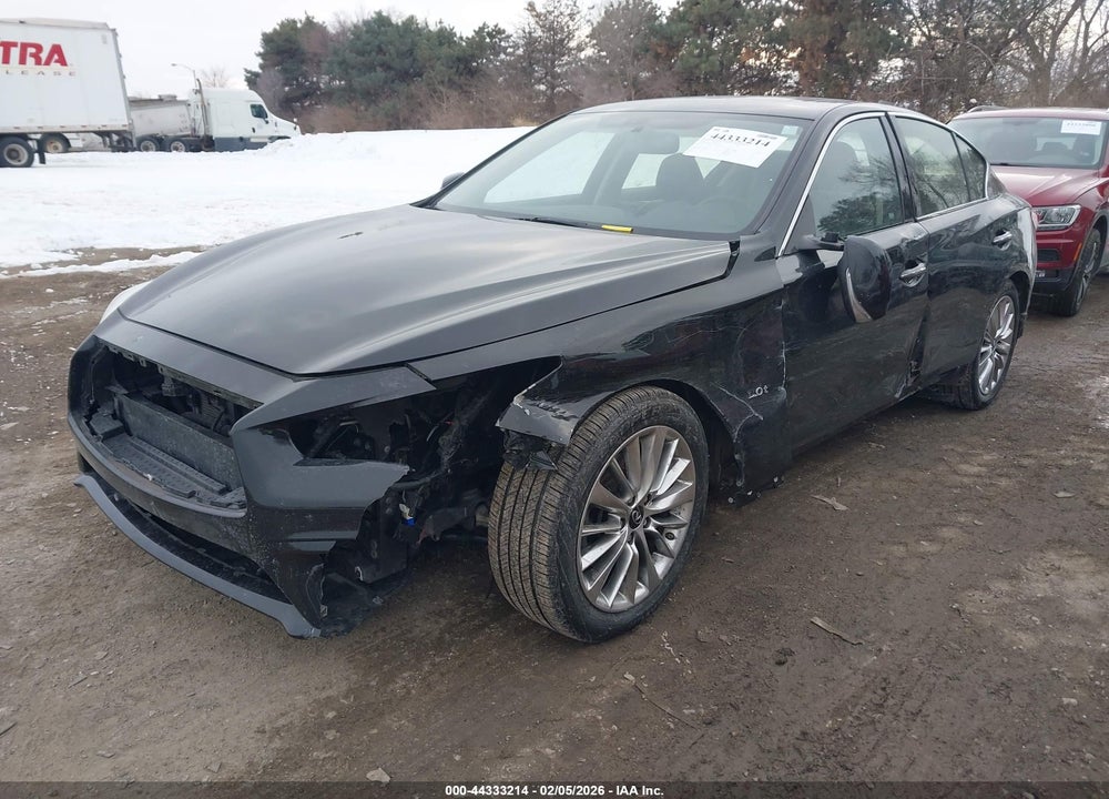 2019 INFINITI Q50 3.0T LUXE VIN: JN1EV7AR1KM590219