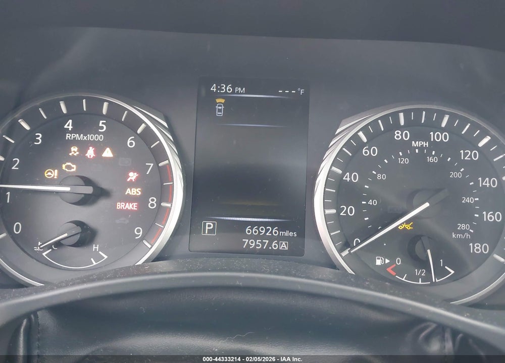 2019 INFINITI Q50 3.0T LUXE VIN: JN1EV7AR1KM590219