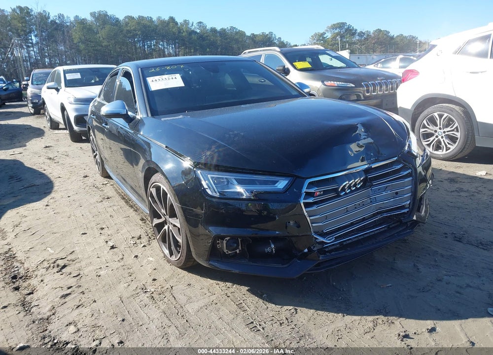 2018 AUDI S4 3.0T PREMIUM PLUS VIN: WAUC4AF45JA001509