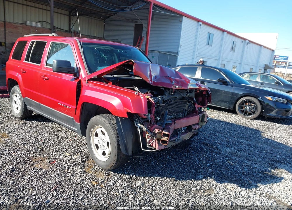 2015 JEEP PATRIOT SPORT VIN: 1C4NJRBBXFD393268