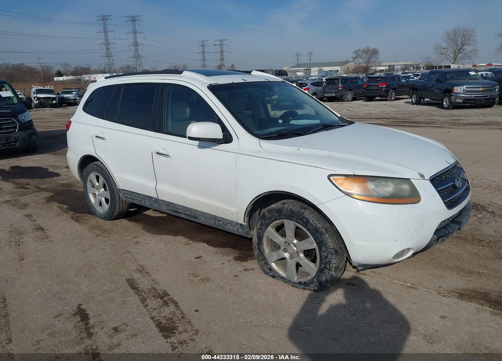 2008 HYUNDAI SANTA FE LIMITED/SE VIN: 5NMSH13E08H180719