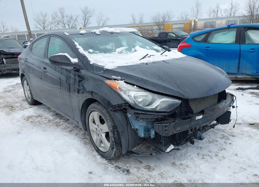 2012 HYUNDAI ELANTRA GLS VIN: 5NPDH4AE5CH098512
