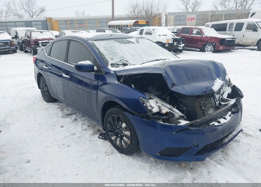 2017 NISSAN SENTRA SV VIN: 3N1AB7AP8HY294092