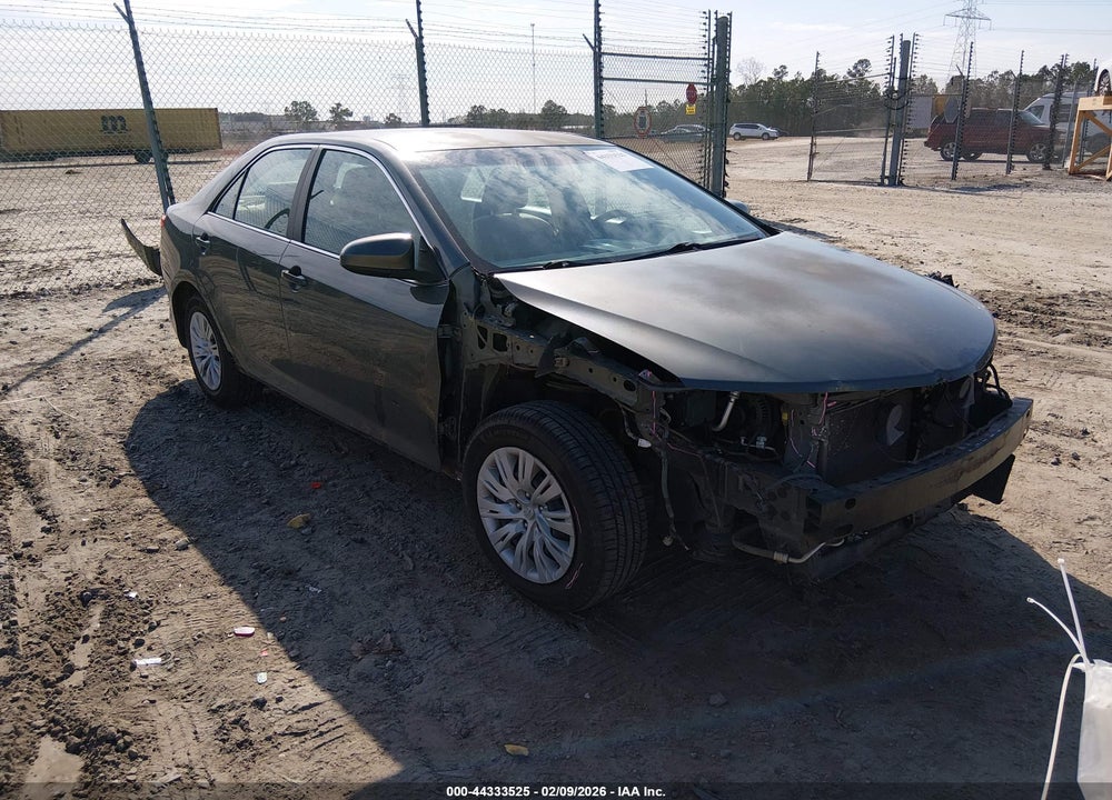 2013 TOYOTA CAMRY LE VIN: 4T1BF1FK4DU711488