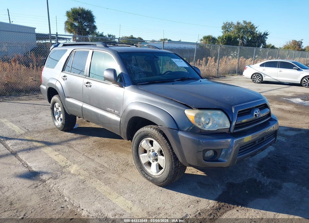2007 TOYOTA 4RUNNER LIMITED V6 VIN: JTEBU17R670120107
