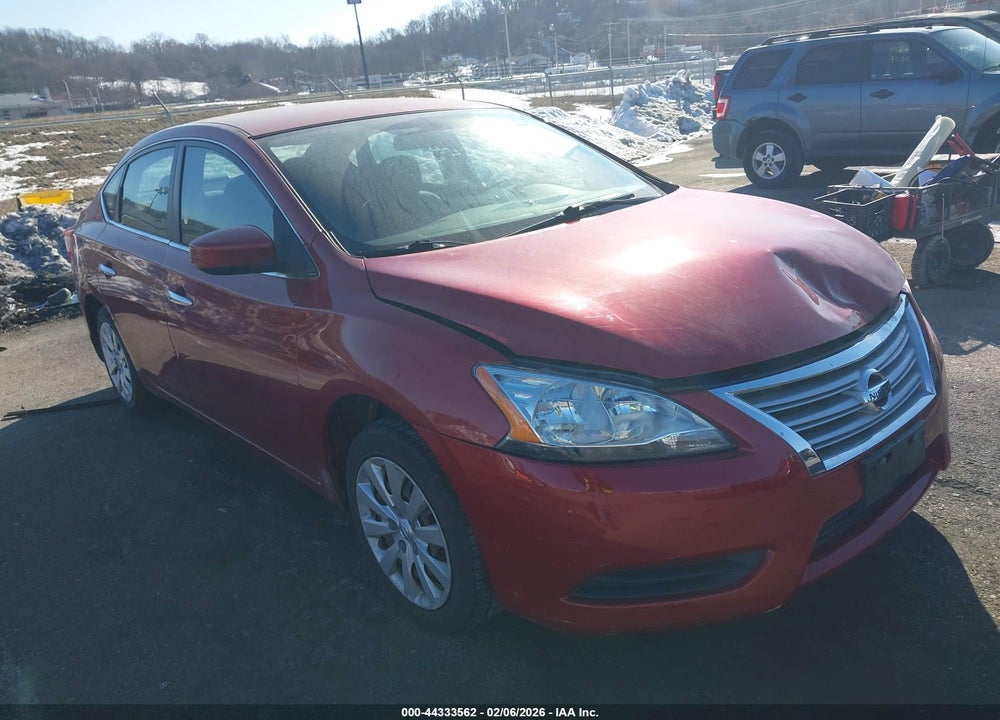 2013 NISSAN SENTRA SV VIN: 3N1AB7AP7DL708695