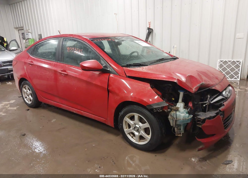 2013 HYUNDAI ACCENT GLS VIN: KMHCT4AE5DU534563
