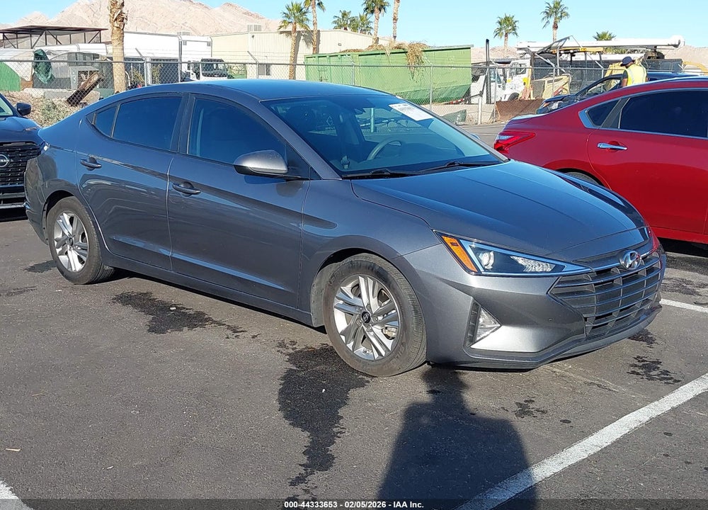 2019 HYUNDAI ELANTRA SEL VIN: 5NPD84LF6KH408428