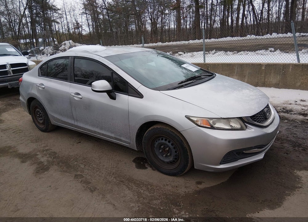 2013 HONDA CIVIC LX VIN: 2HGFB2F52DH528760