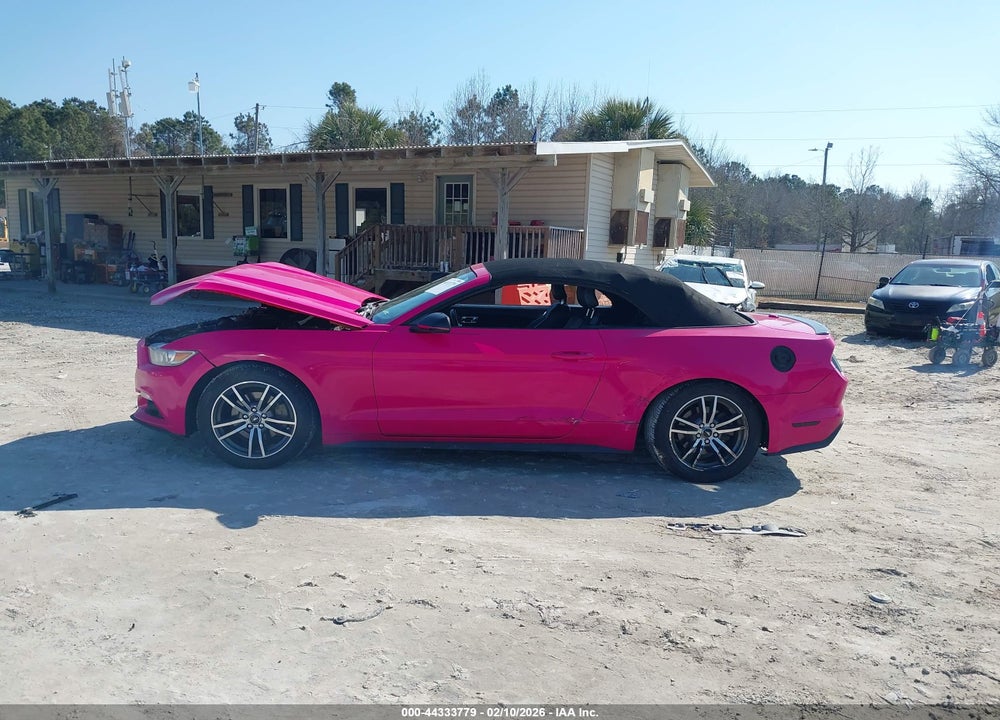 2016 FORD MUSTANG ECOBOOST PREMIUM VIN: 1FATP8UH1G5257551