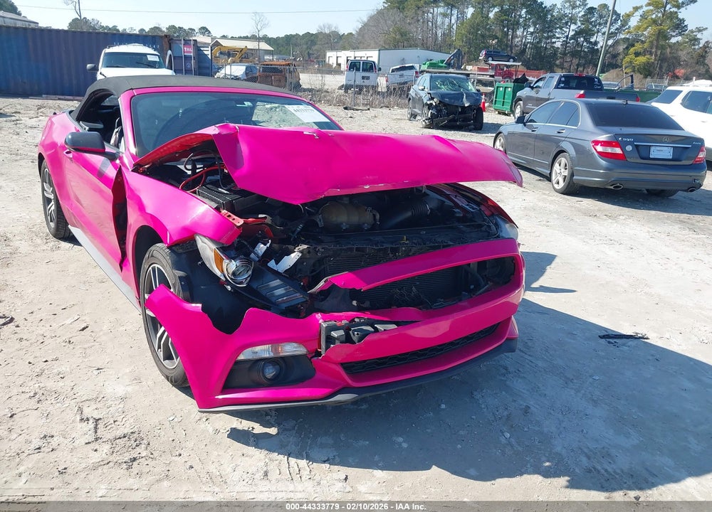 2016 FORD MUSTANG ECOBOOST PREMIUM VIN: 1FATP8UH1G5257551