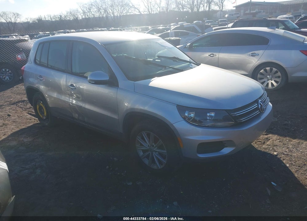 2014 VOLKSWAGEN TIGUAN SE VIN: WVGAV3AX5EW552502