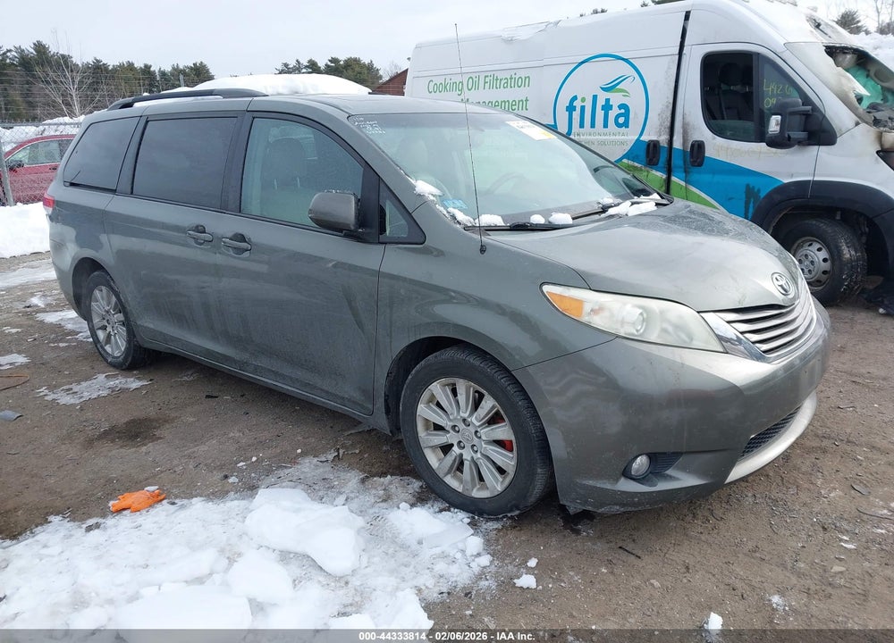 2011 TOYOTA SIENNA XLE VIN: 5TDDK3DC1BS021232