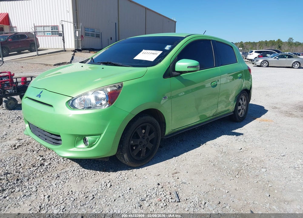 2015 MITSUBISHI MIRAGE ES VIN: ML32A4HJ5FH008974