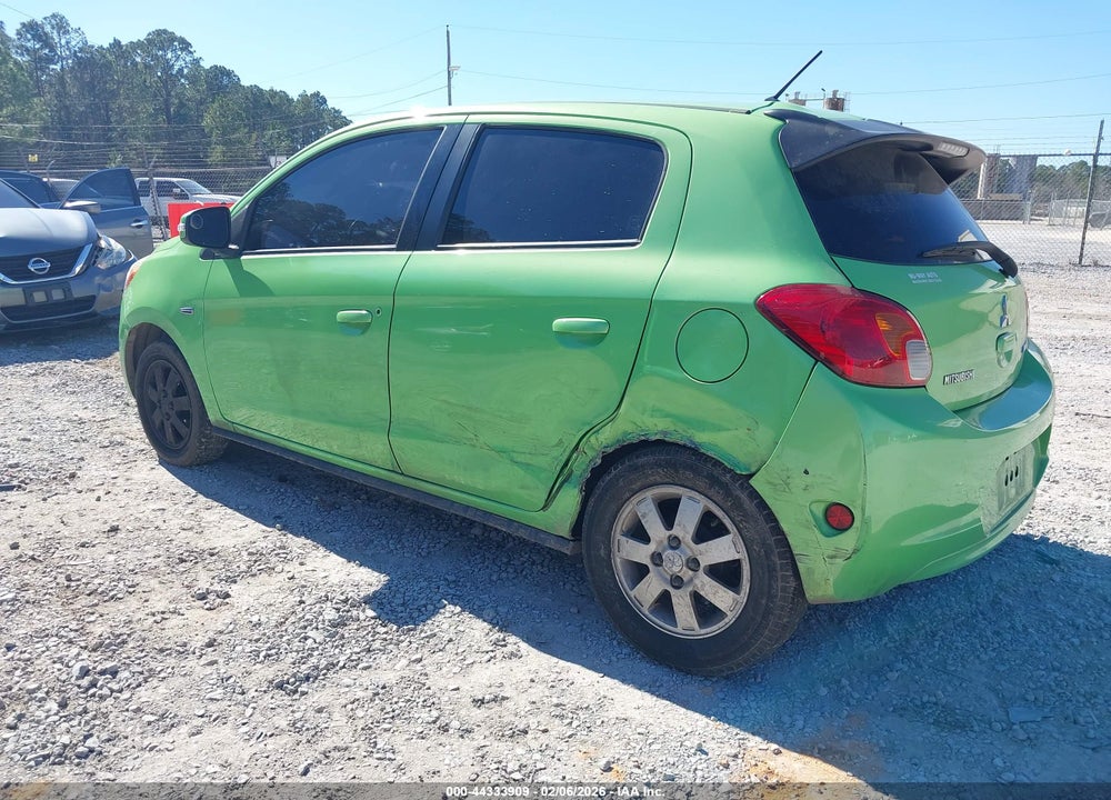 2015 MITSUBISHI MIRAGE ES VIN: ML32A4HJ5FH008974