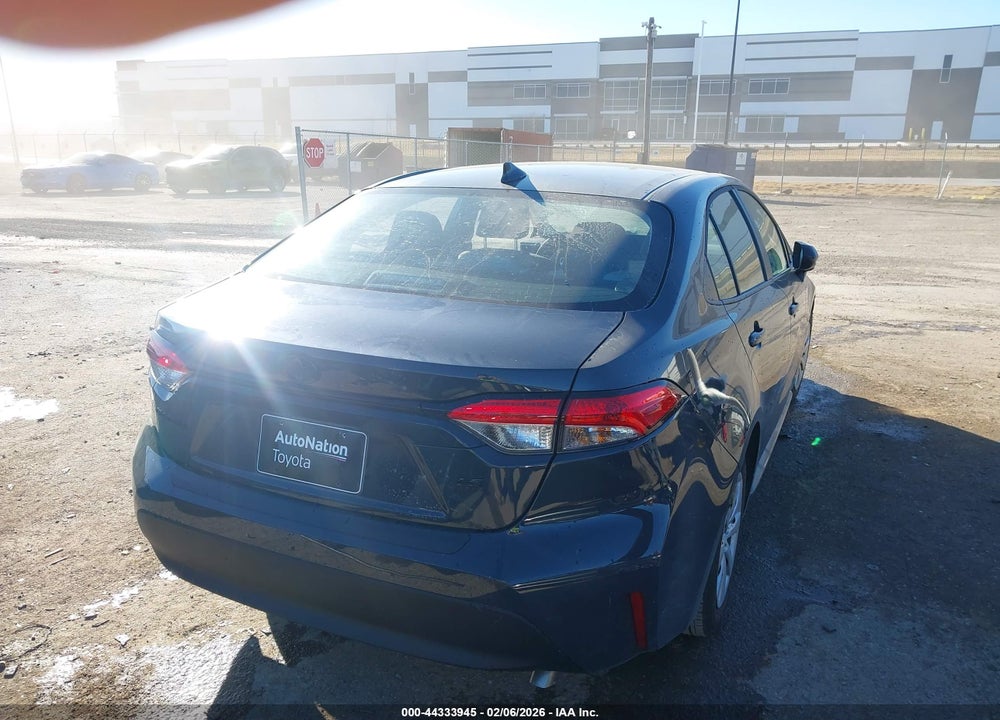 2026 TOYOTA COROLLA LE VIN: 5YFB4MDE8TP384274