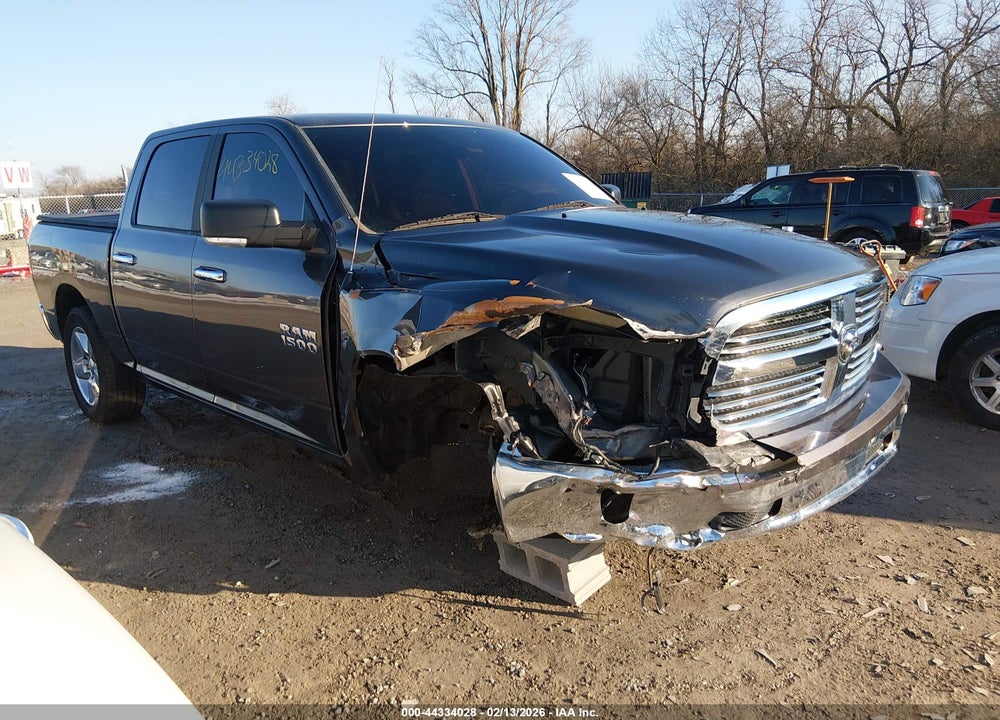 2017 RAM 1500 BIG HORN  4X4 5'7 BOX VIN: 1C6RR7LG9HS793871