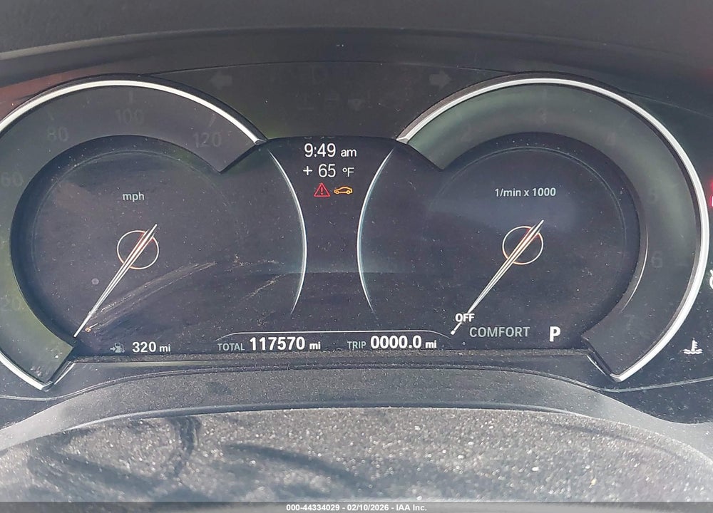2017 BMW 540I VIN: WBAJE5C33HG477935