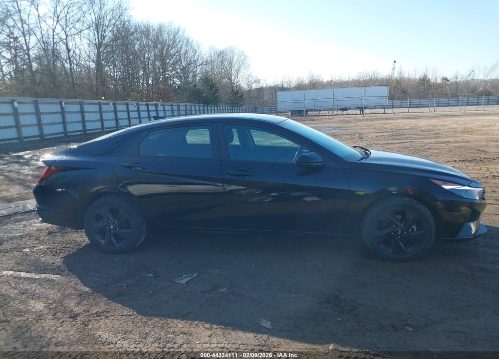 2023 HYUNDAI ELANTRA HYBRID BLUE VIN: KMHLM4AJXPU084455