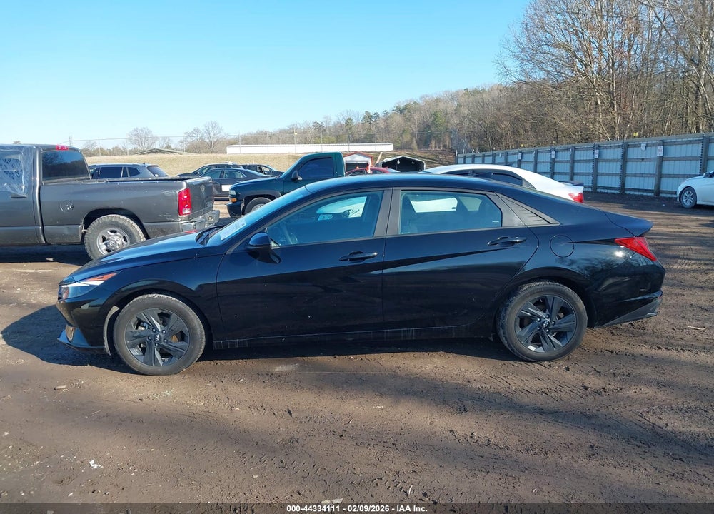 2023 HYUNDAI ELANTRA HYBRID BLUE VIN: KMHLM4AJXPU084455