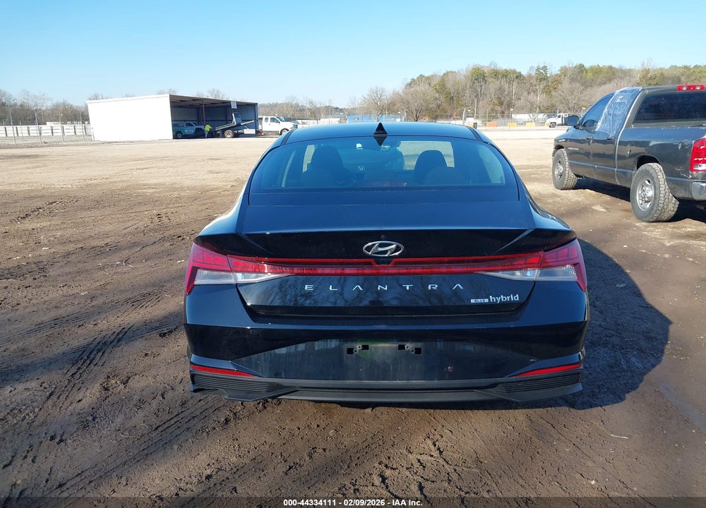 2023 HYUNDAI ELANTRA HYBRID BLUE VIN: KMHLM4AJXPU084455