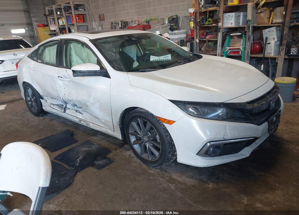 2019 HONDA CIVIC EX VIN: JHMFC1F35KX012047