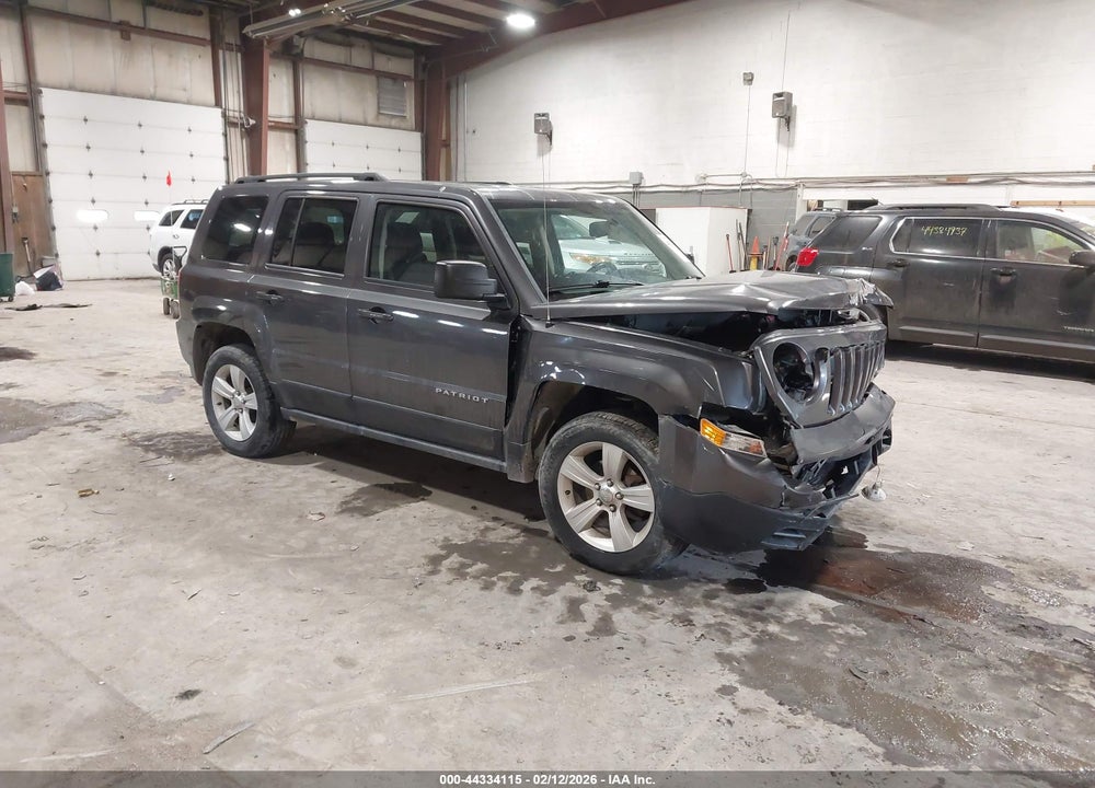 2016 JEEP PATRIOT LATITUDE VIN: 1C4NJRFB1GD646988