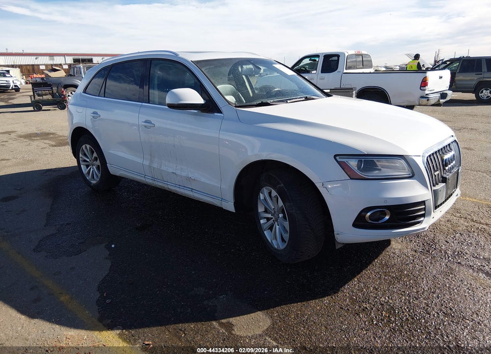 2013 AUDI Q5 2.0T PREMIUM VIN: WA1LFAFP0DA089259